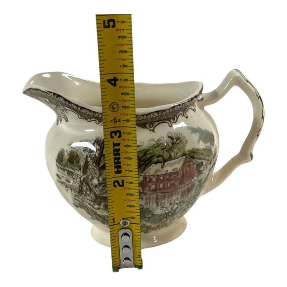 Johnson Brothers' The Friendly Village Collection Old Mill Creamer Milk Pitcher - Picture 3 of 8